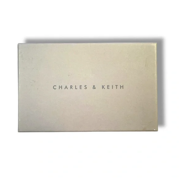 Charles & Keith Micro Gabine Two-tone Saddle Bag in Olive Green Color Block - Picture 5 of 12